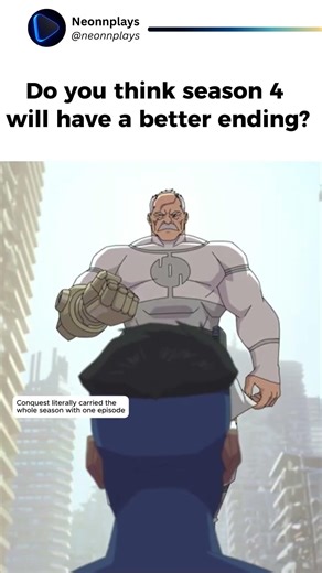 invincible season 4 was so good all thanks to conquest making an appearance in the end #invincible