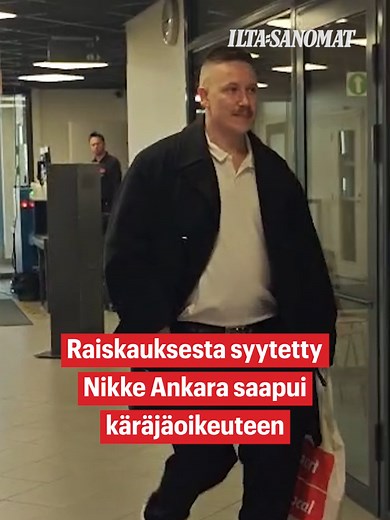 Nikke Ankara syytteessä raiskauksesta – oikeudenkäynti Kymenlaaksossa