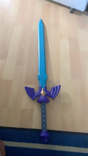 Foam Master sword replica from The Legend of Zelda #mastersword #legendofzelda #foamswords