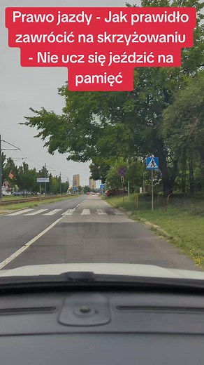 Prawo jazdy: Jak prawidło zawrócić na skrzyżowaniu
