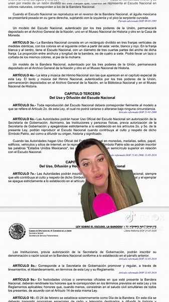 🇲🇽 ¿Yeri Mua podría ser multada por estas fotografías? El problema legal no son los colores de México, sino el uso de la Bandera y, particularmente, del Escudo Nacional. El artículo 56 de la Ley sobre el Escudo, la Bandera y el Himno Nacionales contempla como infracción utilizar el Escudo sin la autorización prevista en el artículo 6º. ¿Homenaje patrio o posible infracción? Te explico legalmente. ⚖️🇲🇽 #JerryMua #TeExplicoLegalmente #BanderaDeMéxico #FiestasPatrias