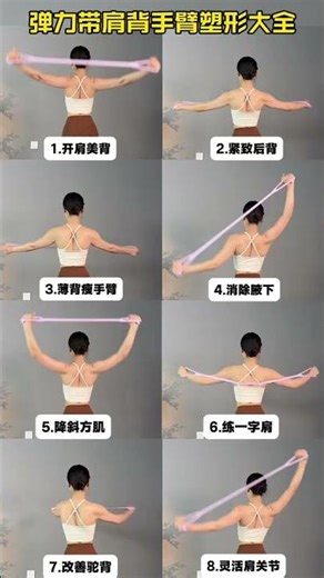肩背手臂全方位抗阻训练大集合