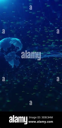 Connections Ai Digital Abstract Network Grid Earth. Artificial Intelligence Neural Network Growing Planet View Space. Modern Business Technology Hacking Humanity Connections Security Blockchain 3D 4K Stock Video Footage - Alamy