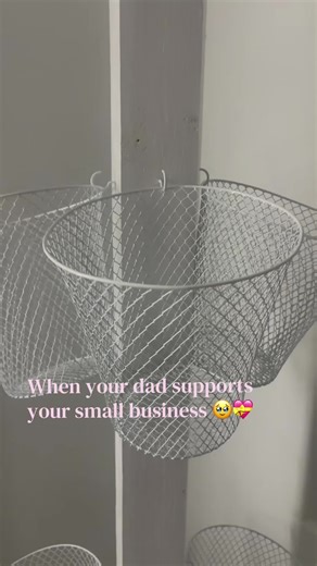 DIY Flower Rack Made with Dad's Help