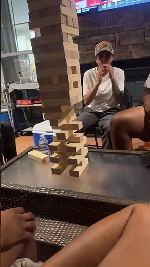 Skill OR Luck? Epic Jenga Karate Chop