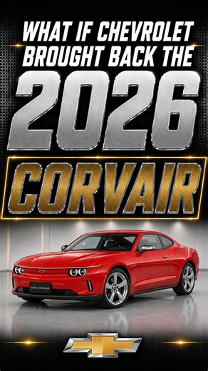 What If Chevrolet Brought Back the Corvair in 2026?