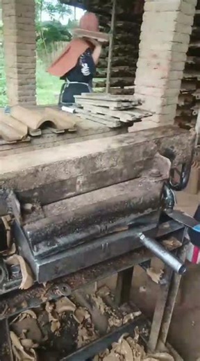 the process of making roof tiles from clay #shorts