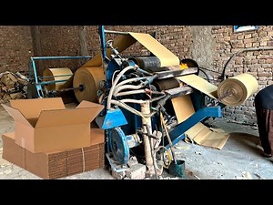 How to make carton box manufacturing / Amazing manufacturing packing carton in the factory