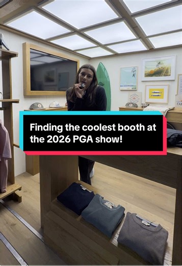 Searching for the Coolest Booth at PGA Show 2026