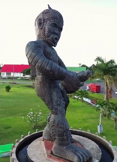 The 1763 Monument, also known as the Cuffy Monument, Guyana 🇬🇾