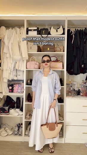 4.5K views · 1.7K reactions | Modest outfit is in✨ #modestoutfit #classyoutfit #outfitideas | Krisha Wong | Facebook