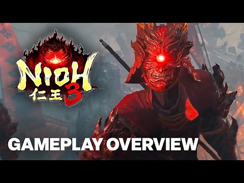 Nioh 3 - 17 Minutes Of Official Gameplay | Overview Showcase