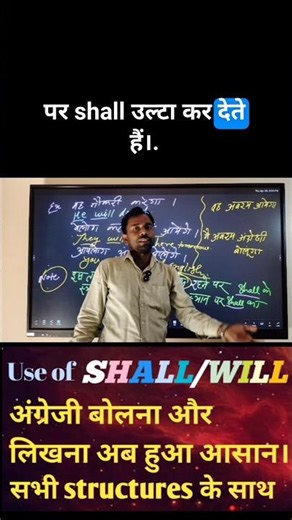 use of shall will #spoken #englishgrammar #viralvideo #viralshorts