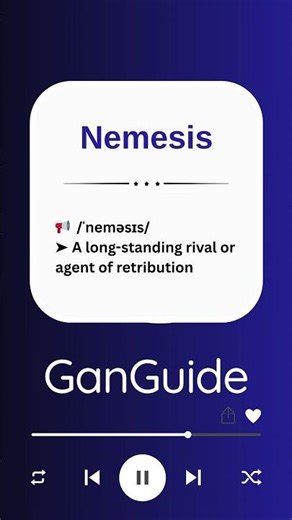 C2 English (Academic/Ultra) Word: NEMESIS | Meaning & Pronunciation