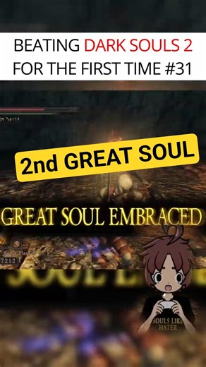 2 Great Souls ✅ 2 Primal Bonfires ✅. Is this half the game? #darksouls #shorts