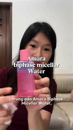 Amara Biphase Micellar Water untuk Kulit Sensitif Anak