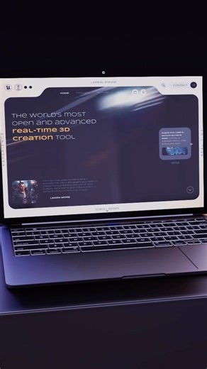 1.9K views · 37 reactions | This was the design process of this web concept for Unreal engine. What other web company would you like me to redesign? Drop a comment ✅ #webdesign #websites #uidesigner #uxdesigner #marcelodesignx #webdesigninspiration #blowthisup | Marcelo Design X | Facebook