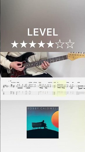 Bobby Caldwell - What You Won't Do For Love (guitar cover with tabs & chords)
