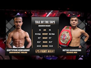 LPS Fight Night 2 | IBA Intercontinental Title | NT Lalbiakkima vs Gerttipong Kumsahwat | Full Fight