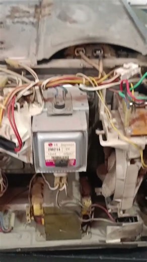 lg microwave oven repair pcb