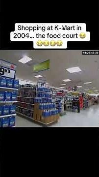 Shopping at KMART in 2004.. 🛍️🏦 | #fyp #nostalgic #nostalgiacore #kidcore #2000s#childhood#nostalgia