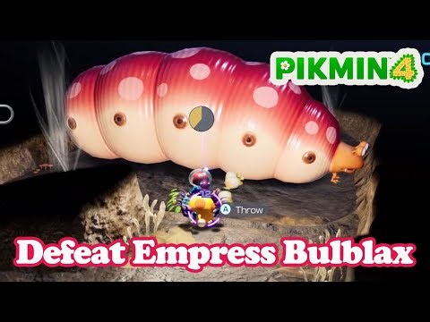 [Pikmin 4] Defeat Boss - Empress Bulblax
