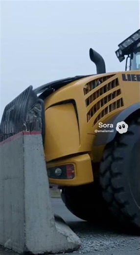 Краш тест Liebherr L 586 XPower