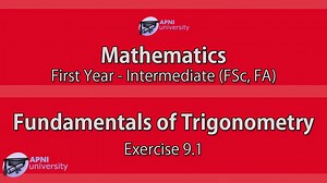 Fundamentals of Trigonometry - EX9.1