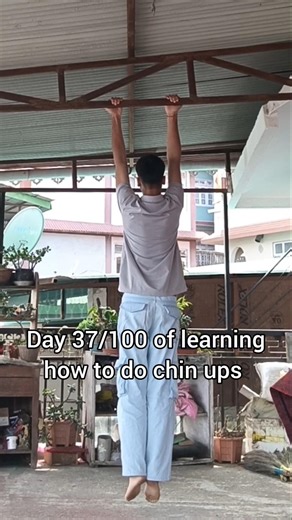 Day 37/100 of learning how to do chin ups...#calisthenics #fitness #motivation #viral