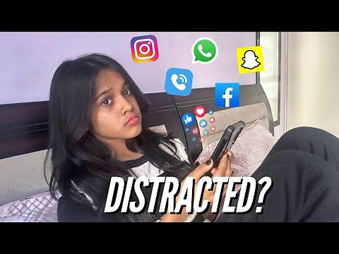 HOW I AVOID DISTRACTIONS & *YOU CAN TOO!!* (be productive and master focus)