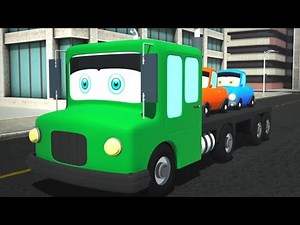Flatbed Truck | camión de niños | usos del camión | Truck Cartoon | Toy Truck | Kids Channel Español