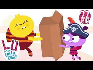 Find The missing Box | Lu & Barnaby's Playtime | Lu & The Bally Bunch | 9 Story Kids