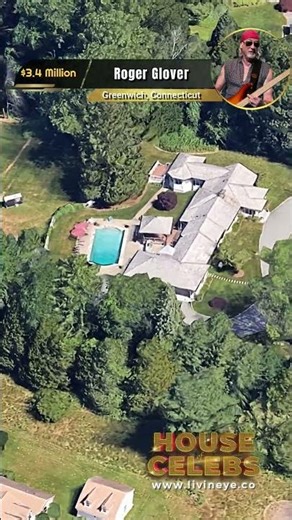 🎸 Roger Glover’s Greenwich Estate – $3.4 Million Classic Connecticut Home 🌳✨