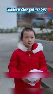 Kindness Changed Her Day ❤️ #emotionalstory #kindness #inspirationalstory #shortstory