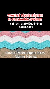 Watching these double crochet ripples come to life is so satisfying! This cozy ripple afghan is really starting to shine—what color combo should I use next? | Crochet Jewel Patterns