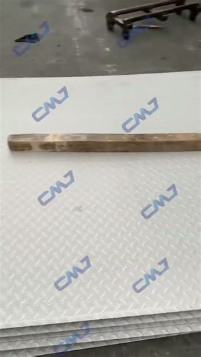 Checkered Steel Plate Production Process | Factory Manufacturing Video #checkeredsteelplate