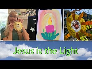 Jesus is the Light - Story & Craft - Kingdom Kids Sunday School Video - 9/6/2020