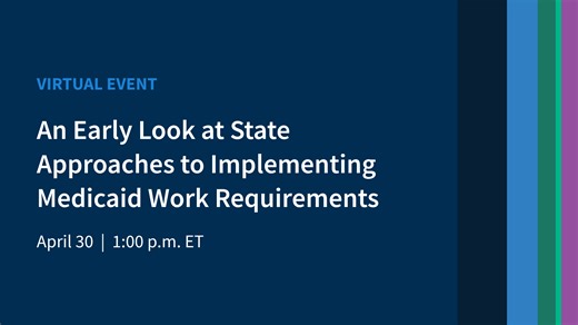An Early Look at State Approaches to Implementing Medicaid Work Requirements | KFF