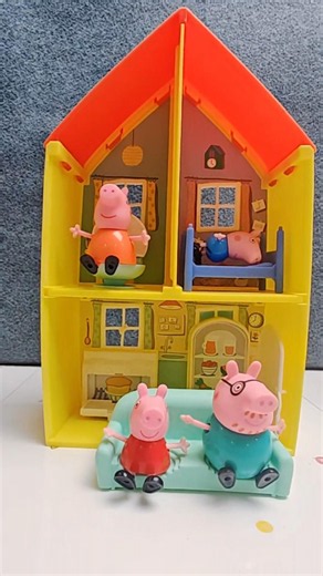Satisfying with Unboxing & Review Peppa pig Home Toy ASMR #toys #peppapig #asmr