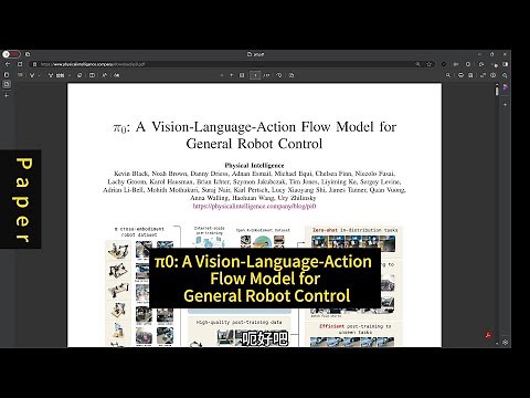 pi0 a vision-language-action flow model for general robot control