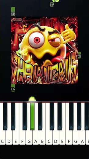 FUNK SHENANIGANS (Slowed) · NISVANIS · JXXR (Easy Piano Tutorial)