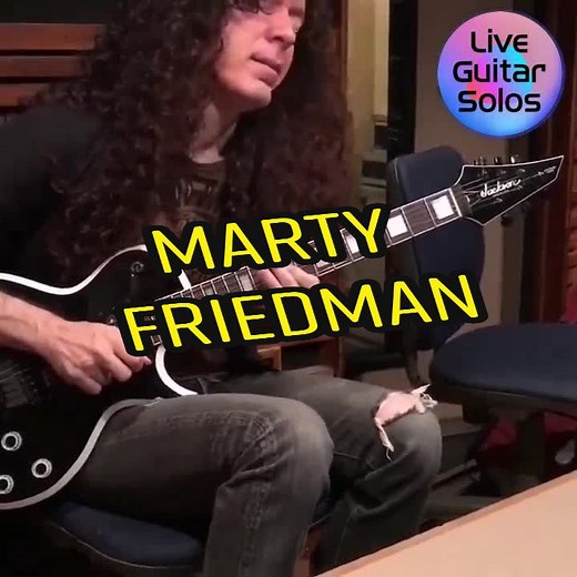 Marty Friedman Melodic Guitar Solo Performance