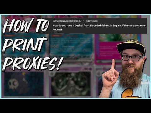 How To Print Pokemon Card Proxies! [PTCG How-To Guides]