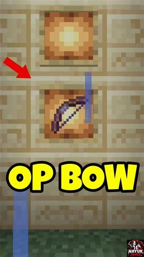 🔥How To Make Best BOW in Minecraft #shorts #minecraft #gaming