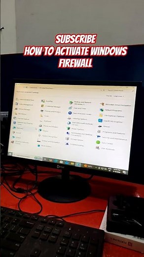 How to Activate Windows Firewall in Windows 10/11 | PC Security Tip 🔒 #shorts