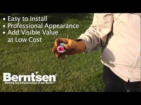 Berntsen Survey Markers Installation Instructions