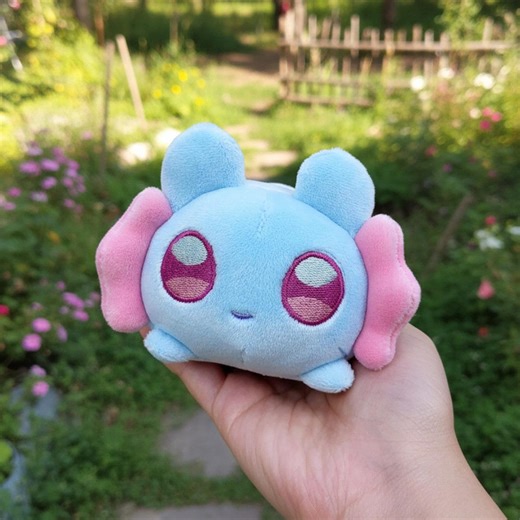 Rain World Rivulet Plush | 10cm Blue Chibi | Birthday Gift | for Gamers - Etsy