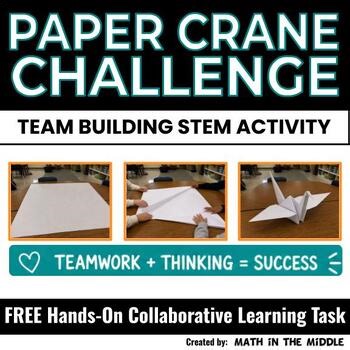 Paper Crane STEM Challenge | Team Building Activity | Problem Solving Task