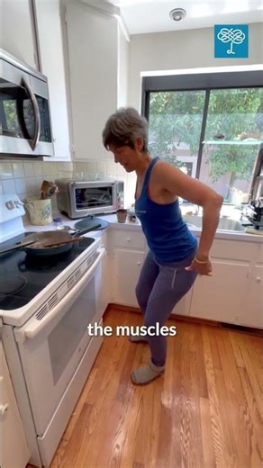 Posture in the Kitchen: Esther teaching Gokhale Method Teachers the "Chair Pose"