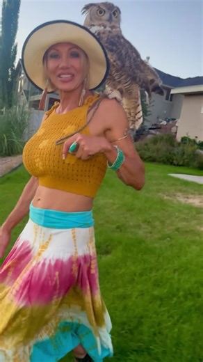 Putting Oaky the Owl to Bed | Falconry Process